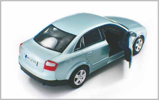 1/24 Gegoten de Schaal Modelauto's van de Legerings Lichtblauwe Douane Porsche GT3 als Huis Decoratio leverancier