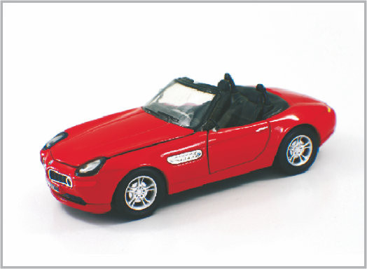 1/32 Gegoten Stuk speelgoed Rode Modelauto's van de Douaneschaal Raceauto als Huis Decoratio leverancier