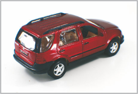 1/32 Gegoten Stuk speelgoed Donkerrode Modelauto's van de Douaneschaal benzm-Klasse als Huis Decoratio leverancier
