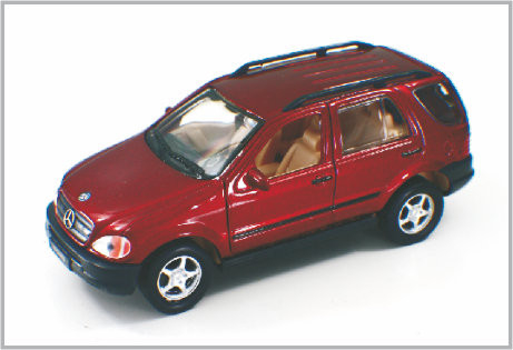 1/32 Gegoten Stuk speelgoed Donkerrode Modelauto's van de Douaneschaal benzm-Klasse als Huis Decoratio leverancier