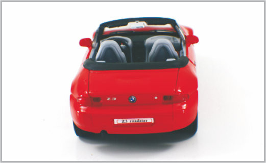 1/32 Gegoten Stuk speelgoed Rode en Blauwe Modelauto's BMW23 van de Douaneschaal als Huis Decoratio leverancier