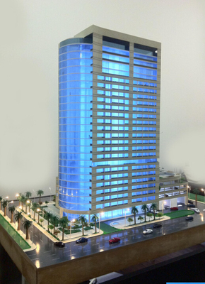 De Miniatuur Architecturale Modelmaker van Real Estate met punten/het Mini model maken leverancier