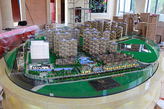 ABS Plastic/Acryllandschaps Architecturale Modelmaker voor Real Estate-het Verkopen leverancier