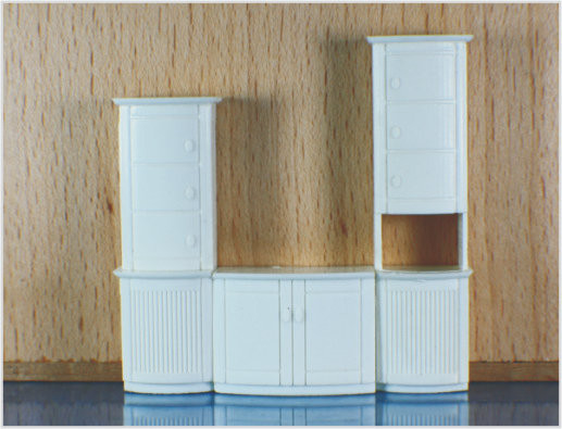 1025-02 OO schaal moderne huizen architectonische schaalmodel meubilair kabinet Model leverancier