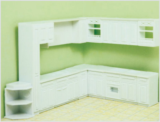 2130-01 Huizen architectonische schaal meubilair modelwoning kabinet Model leverancier