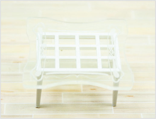 A25-014 modelwoning architectonische schaal 1: 50 inrichting ABS woonkamer thee tabel leverancier