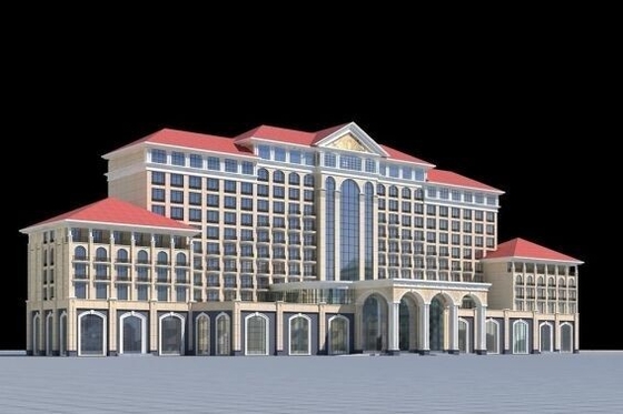 Real Estate-het Hotelgebouwen van de Beeldhouwwerk 3D Model Miniatuur Architecturale Modelmaker leverancier