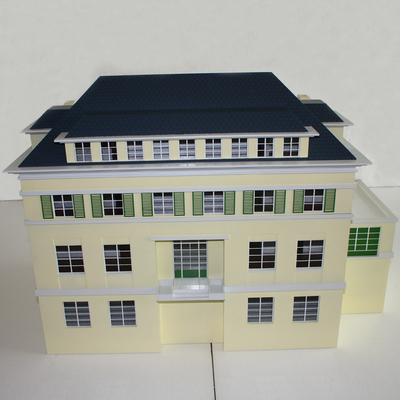 De commerciële de Bouw Miniatuur Architecturale Houten Basis van de Modellenlay-out leverancier